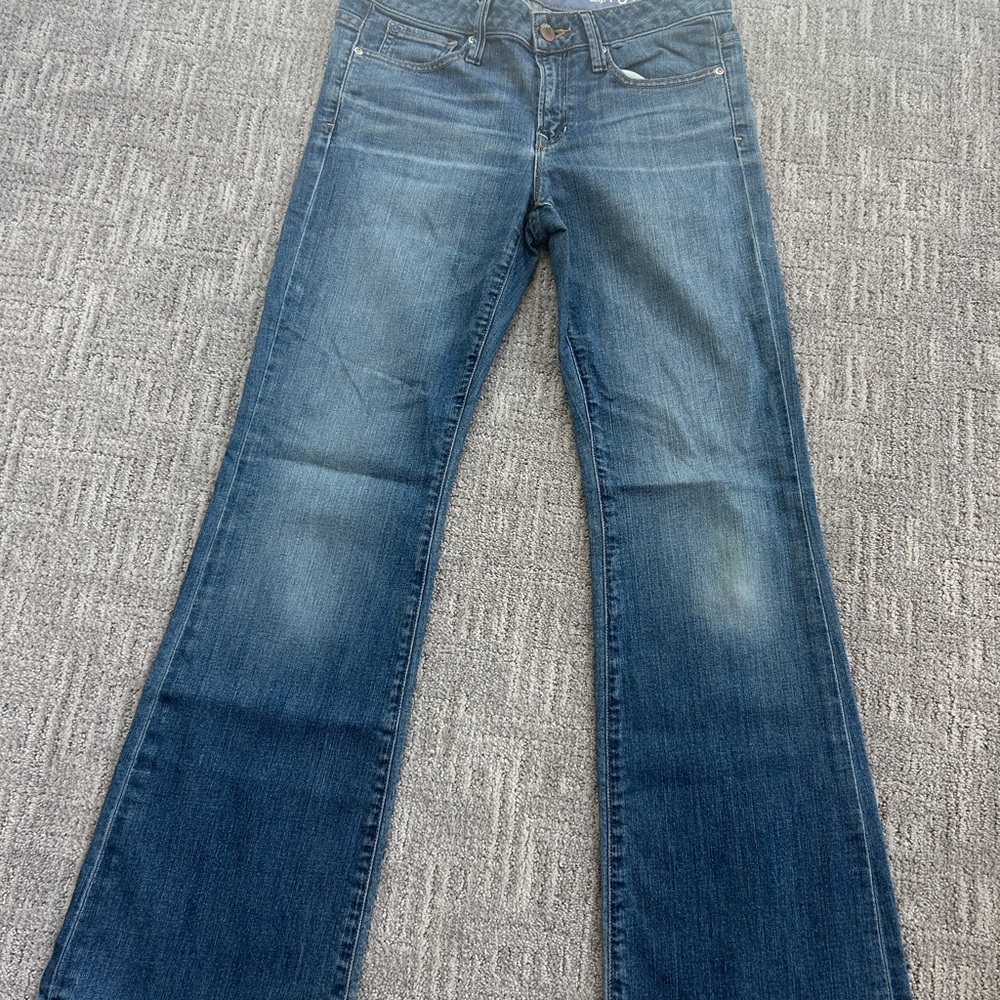 GAP Women’s Blue Flare Wide Leg Jeans